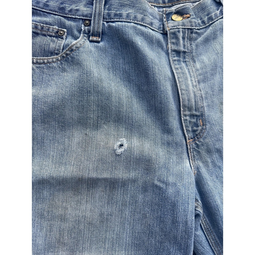 Carhartt‎ Jeans Mens 38x30 Blue Relaxed Fit Denim Workwear Distressed Casual - Picture 3 of 8